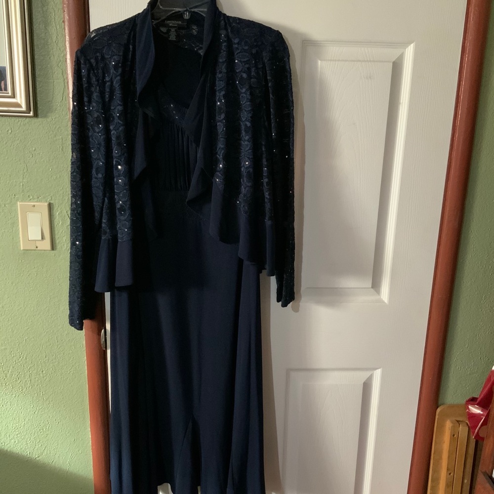 Navy blue dress